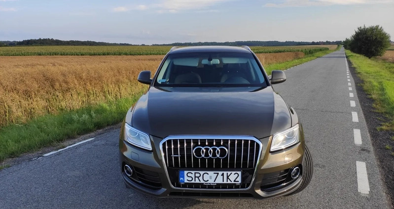 Audi Q5 cena 71900 przebieg: 129000, rok produkcji 2012 z Racibórz małe 326